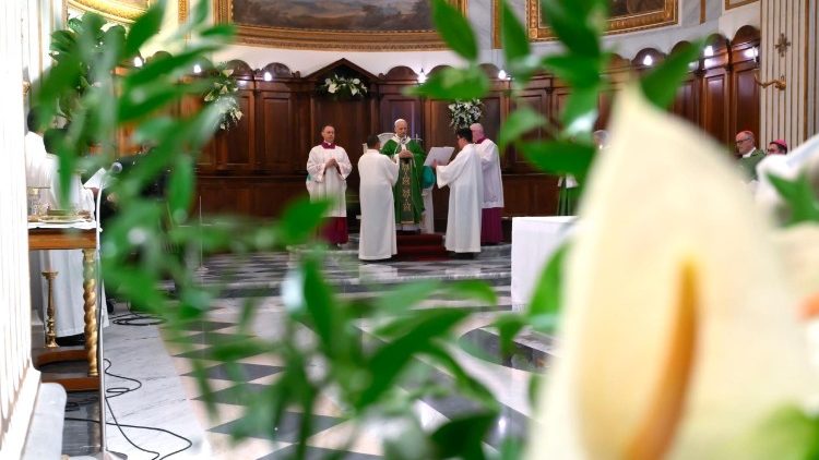 Un momento della celebrazione 