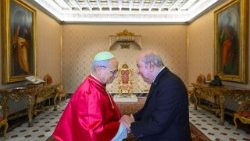 Pope Leo XIV receives the President of the Republic of Algeria in the Vatican