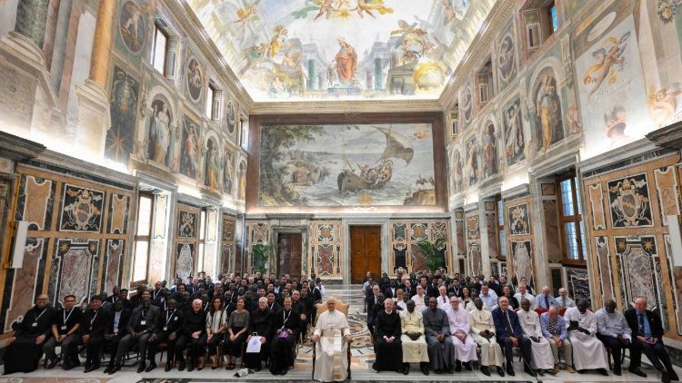 La Sala Clementina del Palazzo Apostolico