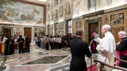 Popiežiaus Leono XIV audiencija Peru jaunimui 