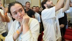 Francuscy neofici na spotkaniu z Leonem XIV (29.07.25)