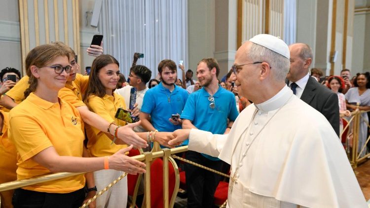 Spotkanie Papieża z neofitami