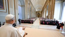 Audiencia francúzskych neofitov a katechumenov