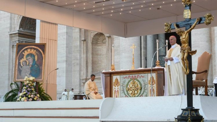 Mgr Rino Fisichella, pro-préfet du dicastère pour l'Évangélisation.