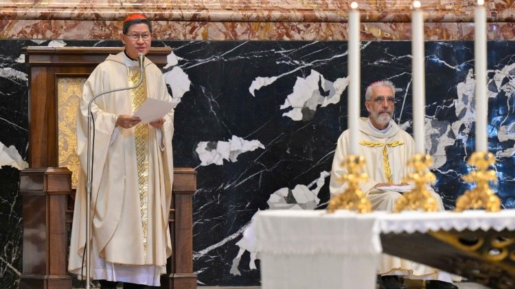 In his homily, Cardinal Tagle stressed that “daily life is a tapestry of crisscrossing influences."