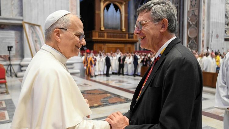 S prefektom Dikastéria pre komunikáciu Paolom Ruffinim