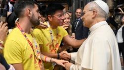 ĐTC Lêô XIV gặp gỡ những người tham dự Ngày Năm Thánh các nhà truyền giáo kỹ thuật số và người Công giáo có ảnh hưởng