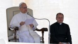 教皇レオ14世　2025年7月30日の一般謁見