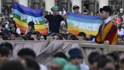 Aufruf zu Frieden beim Jugendtreffen zum Heiligen Jahr