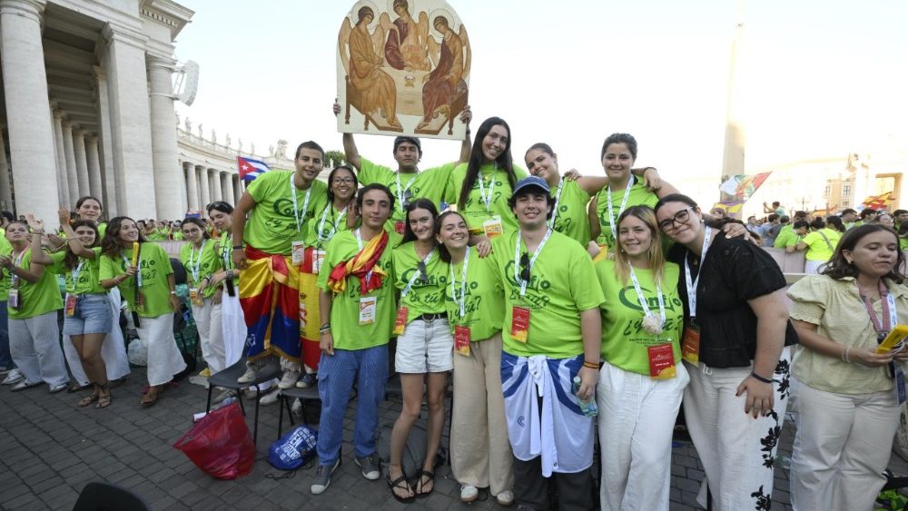 Юбілейная сустрэча іспанскай моладзі ў Ватыкане