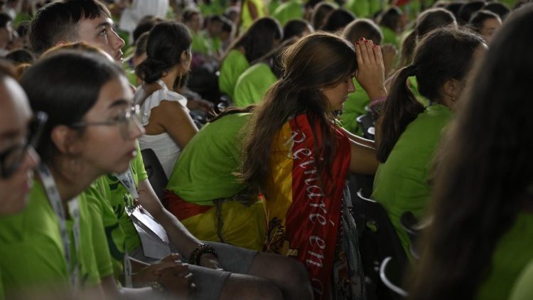 Uczestnicy Jubileuszu Młodych