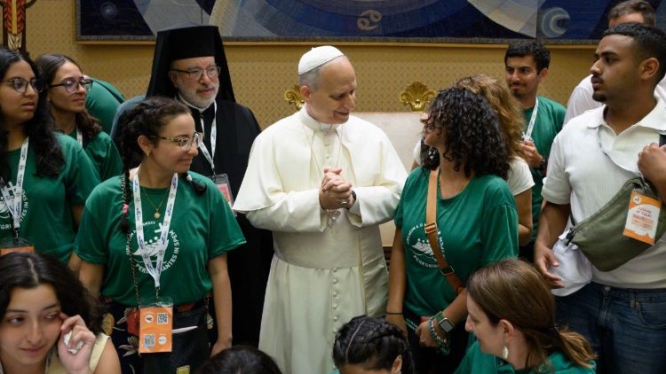 Popiežiaus susitikimas su egiptiečiais piligrimais