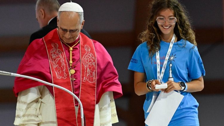 La giovane italiana che ha rivolto al Papa la seconda domanda