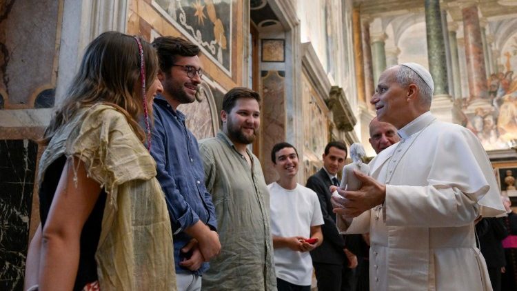 2025.08.02 Wawakilishi wa kuongoza Mkesha wa Jubilei ya vijana huko Tor Vergata.