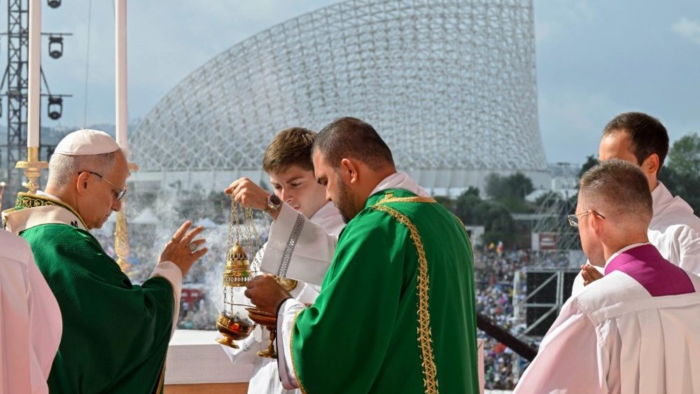 Messe à Tor Vergata, Jubilé des jeunes, dimanche 3 août 2025. 