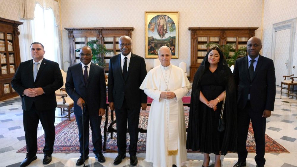 2025.08.11 S.E. il Signor Philemon Yang, Presidente della 79^ Assemblea Generale delle Nazioni Unite