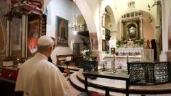 Візіт у санктуарый на гары Ментарэла