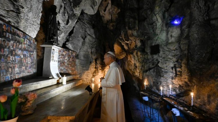 2025.08.19 SS Leone XIV -  Visita Santuario Madonna della Mentorella