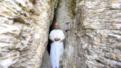 Několik fotografií z papežovy návštěvy poutního místa