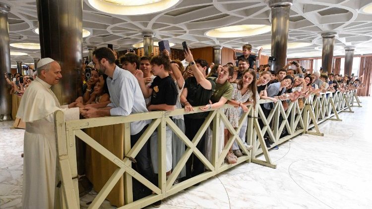 папата на общата аудиенция