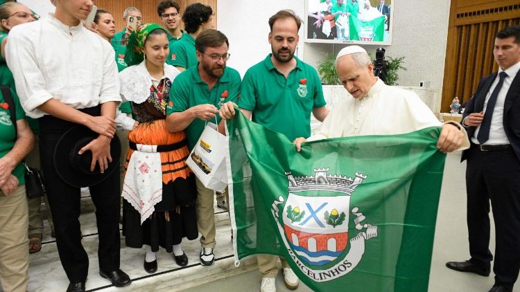 папата на общата аудиенция