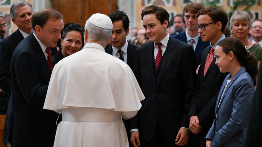 La Leon XIV, participanții la întâlnirea anuală a ”International Catholic Legislators Network”