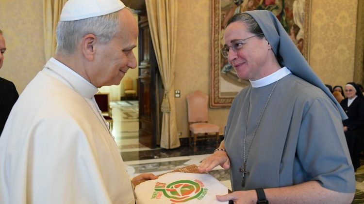 Papa akutana na mashirika manne ya kitawa