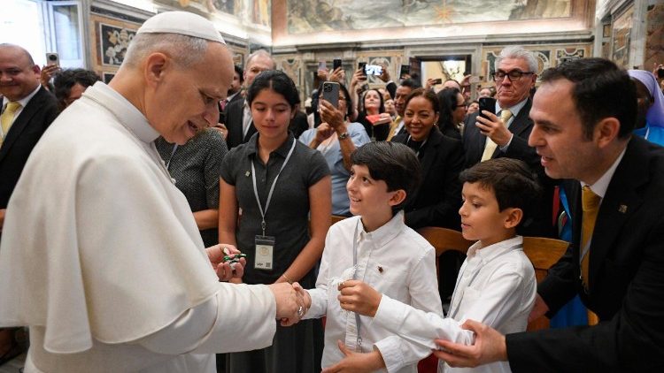 Radość spotkania z Papieżem Leonem XIV