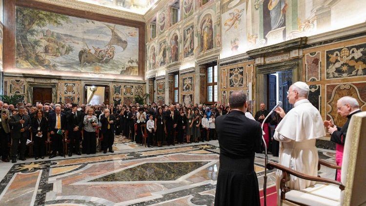 Audiencia del Papa León XIV a los miembros de las Escuelas de San Andrés 