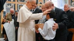 La Leon al XIV-lea, membrii asociației Escuelas de Evangelización “San Andrés”.