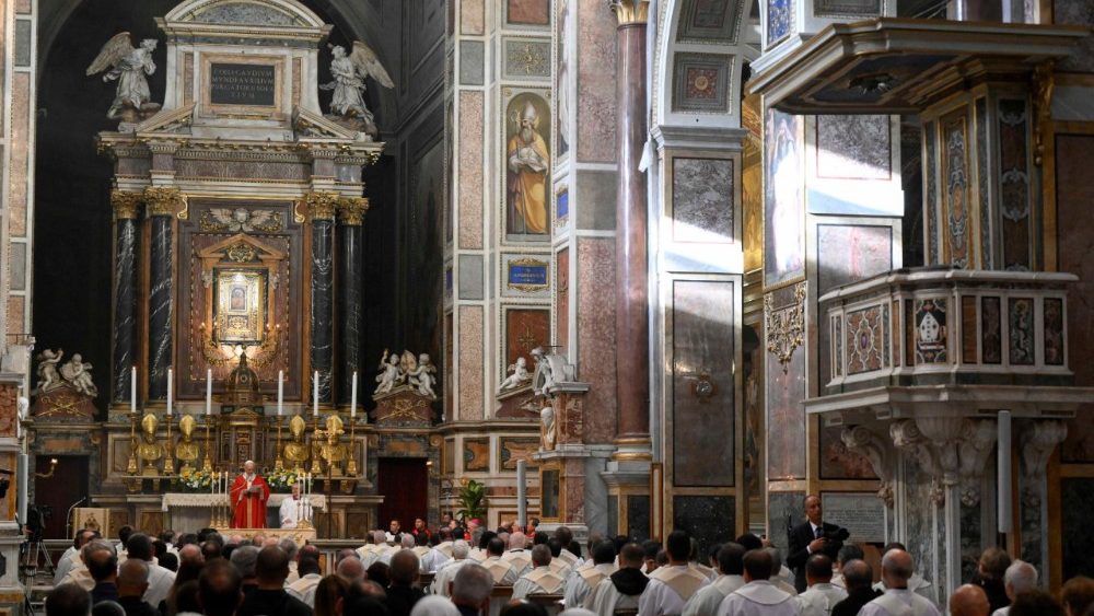 2025.09.01 Santa Messa per lâ  inizio del Capitolo Generale dellâ  Ordine di Santâ  Agostino