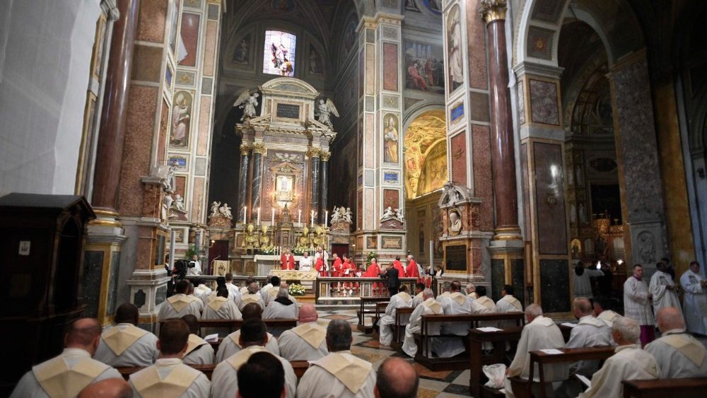 2025.09.01 Santa Messa per lâ  inizio del Capitolo Generale dellâ  Ordine di Santâ  Agostino