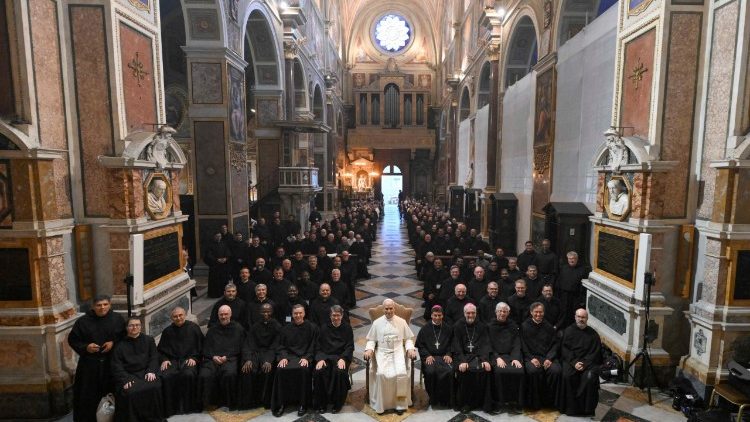  L'apertura del Capitolo generale agostiniano nella basilica romana di Sant'Agostino