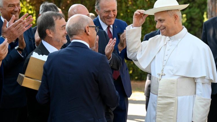 Pope Leo XIV inaugurates the Laudato sì Village