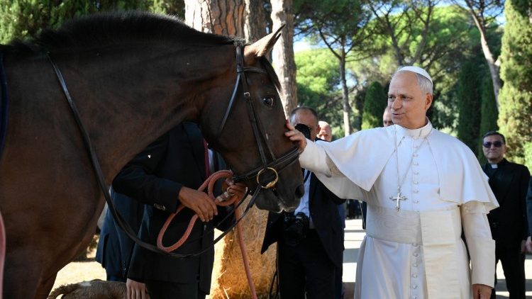 Pope Leo XIV inaugurates the Laudato sì Village