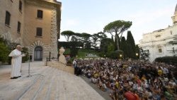 Leó pápa a vatikáni családok találkozóján