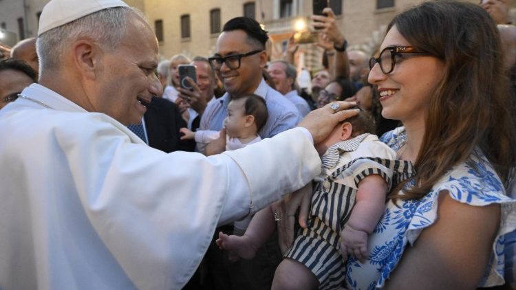 Leão XIV na Festa das Famílias