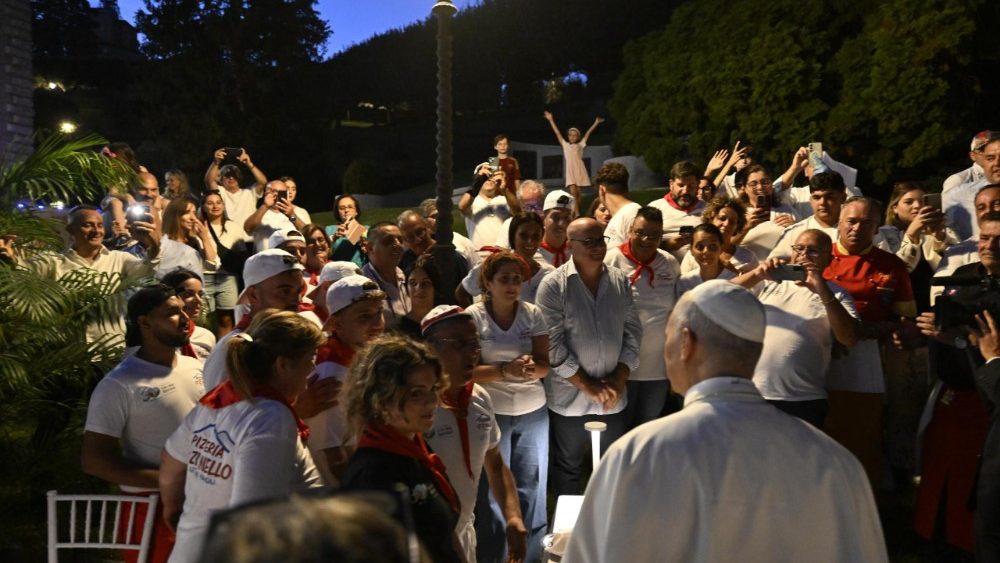 Papa Leon la "Sărbătoarea Familiilor" organizată de Guvernatoratul Statului Cetății Vaticanului (6 septembrie 2025)