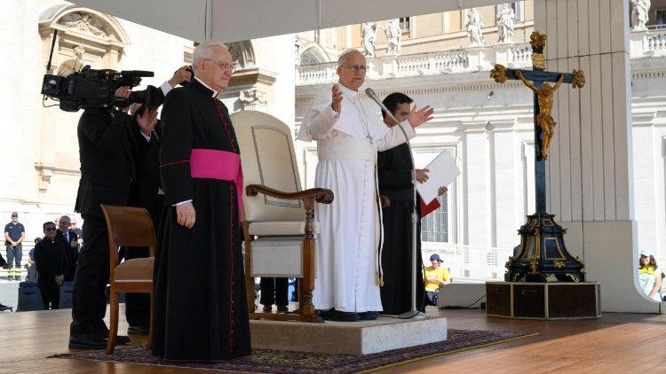 Papież na audiencji jubileuszowej