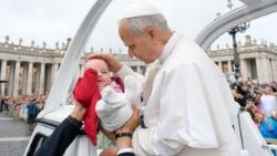 Papež Lev XIV. při dnešní generální audienci