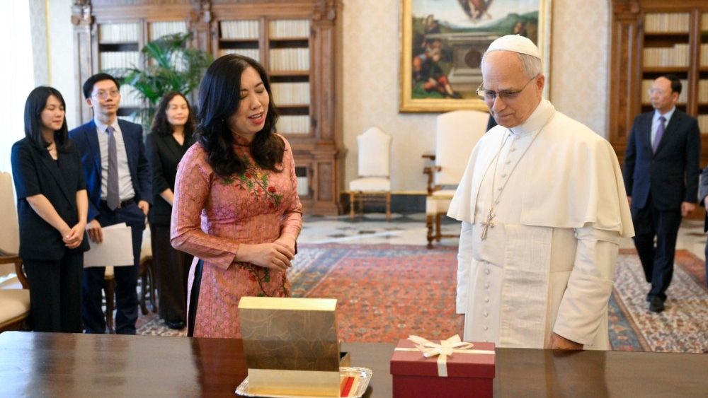 Audiencija Vietnamo ir Šventojo Sosto Jungtinės darbo grupės nariams