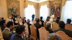 Popiežiaus audiencija konferencijos dalyviams