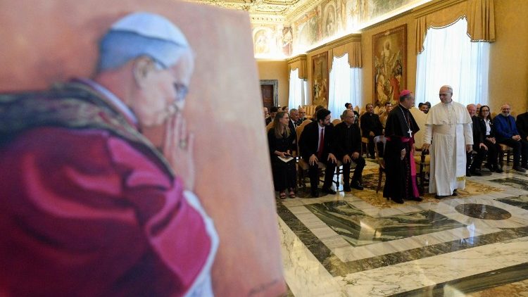 2025.09.19 La papa Leon, participanții la Întâlnirea jubiliară promovată de CELAM pentru viitorul familiei.