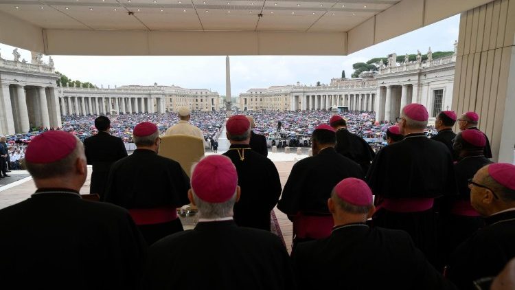 Na audiencji generalnej Leona XIV obecni byli m.in. biskupi archidiecezji gdańskiej