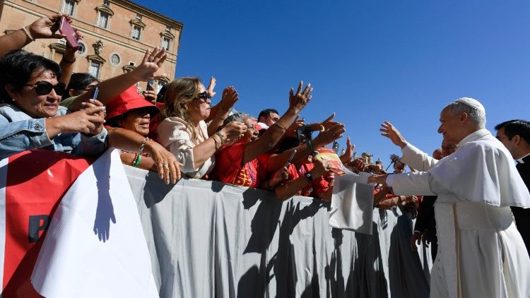 папата на юбилейната аудиенция