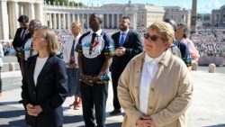 Катэхеты, прысутныя на юбілейнай Імшы на Плошчы Святога Пятра 28 верасня 2025 года