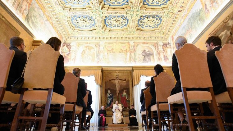 Popiežius Leonas kreipėsi į EP parlamentarų grupę  