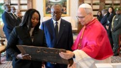 Pope Leo XIV receives the President of the Republic of Guinea-Bissau in the Vatican