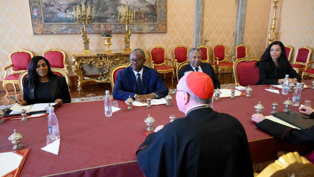 Візіт у Ватыкан прэзідэнта Рэспублікі Гвінея-Бісау