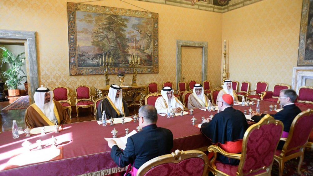 Візіт Салмана ібн Хамада Аль Халіфа ў Ватыкан